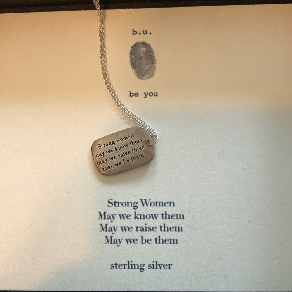 Strong Women Necklace